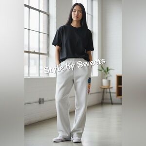 Madhappy NYC EXCLUSIVE STRAIGHT LEG FLEECE SWEATPANT ASH MEDIUM